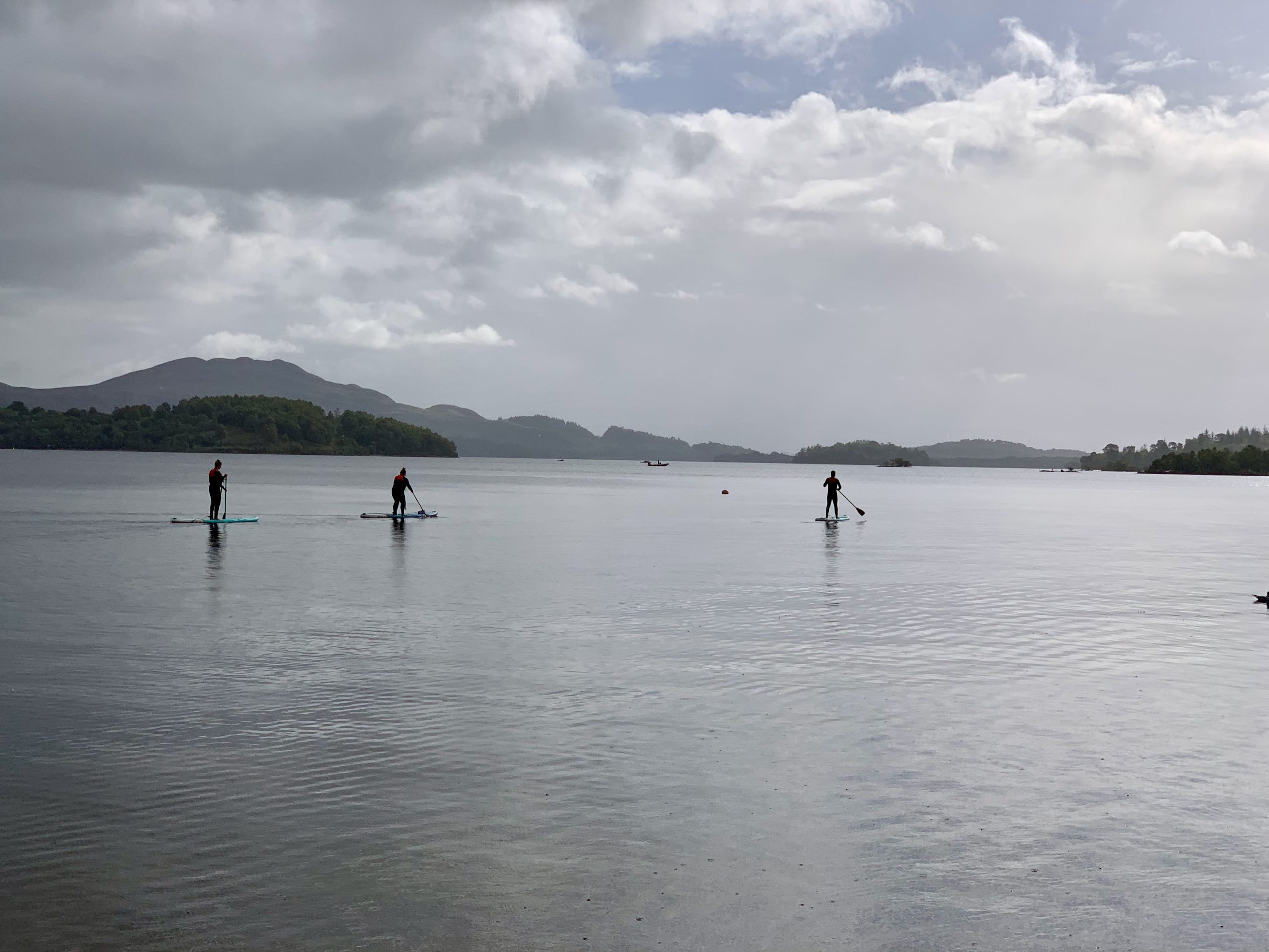 Paddle-boarders