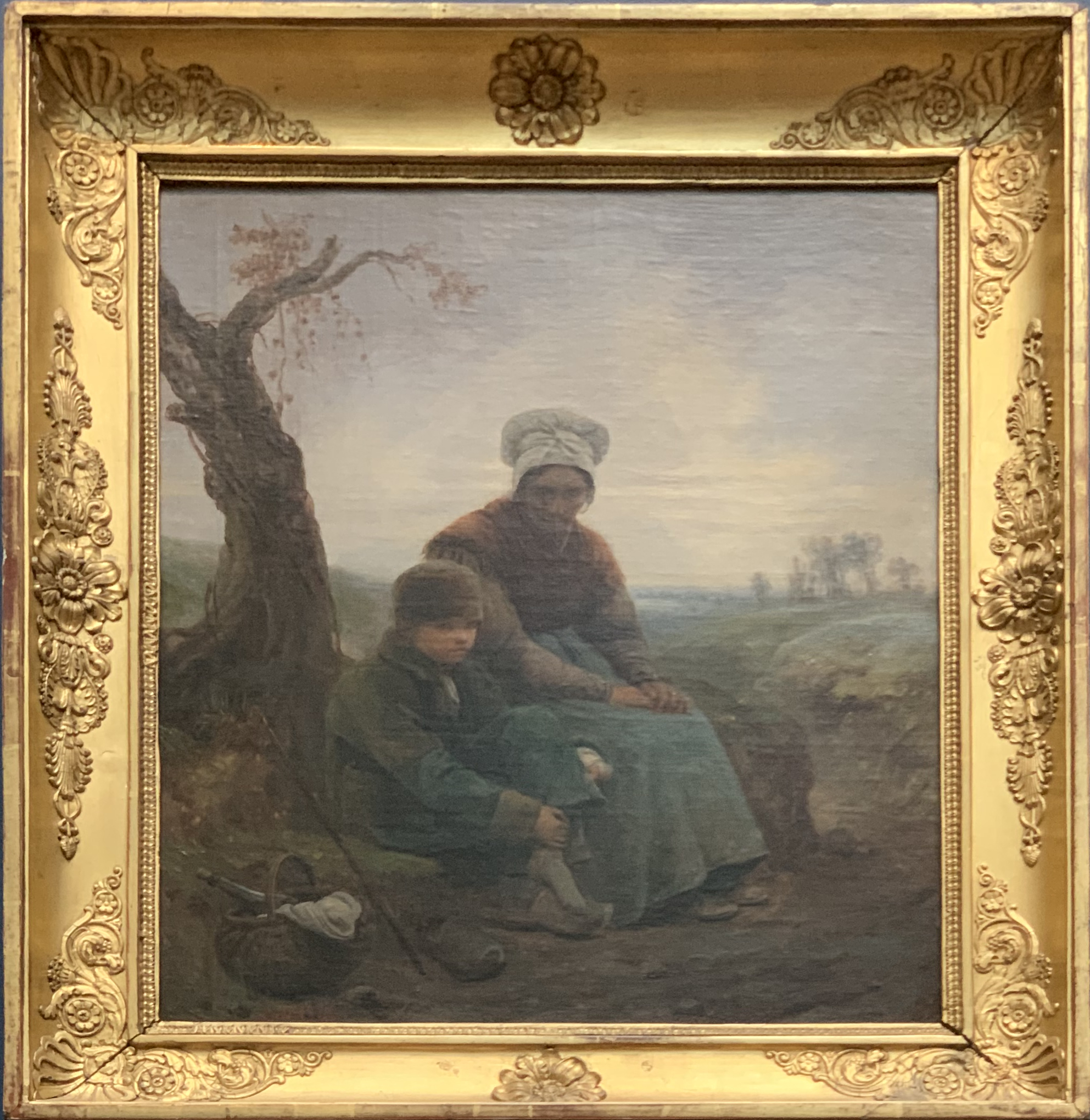 Peasant Woman and Child