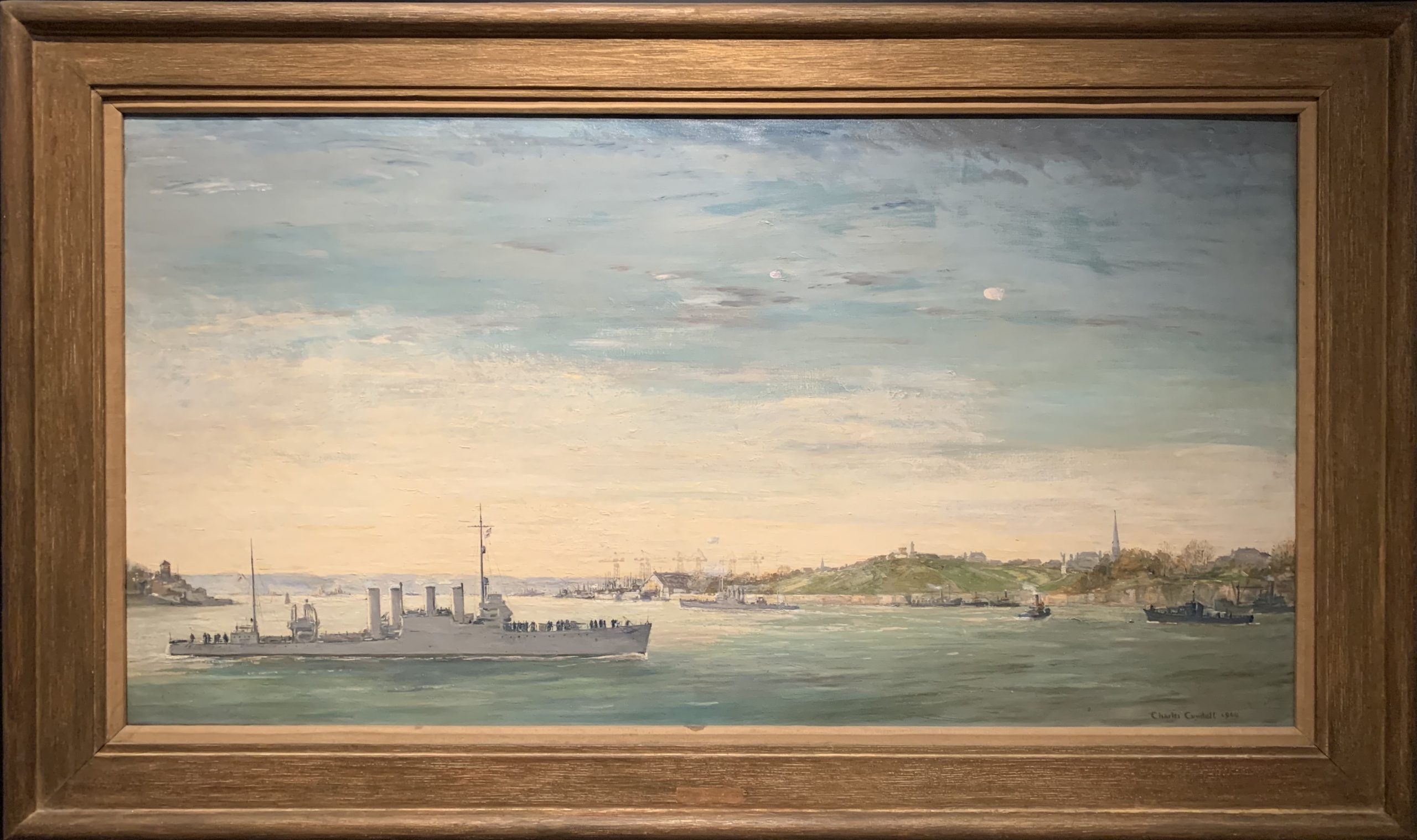 American destroyers arrive at Plymouth