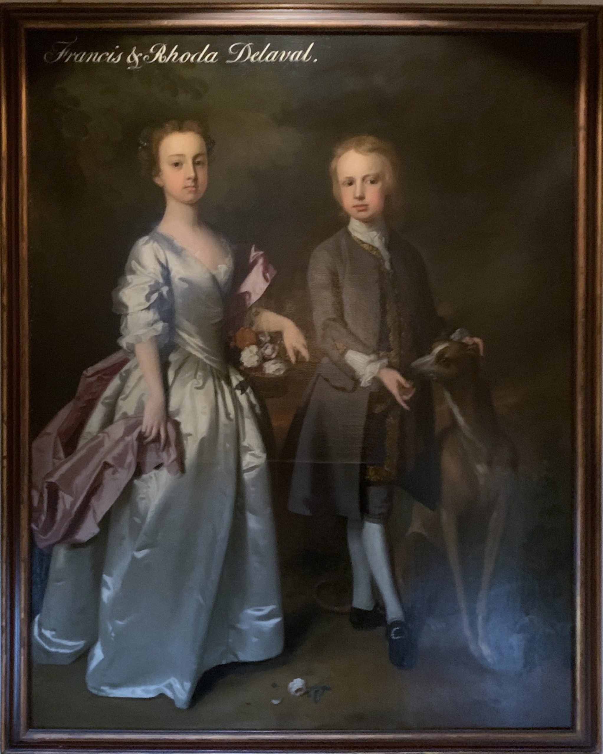 Rhoda Delaval and her brother Francis Blake Delaval, as children