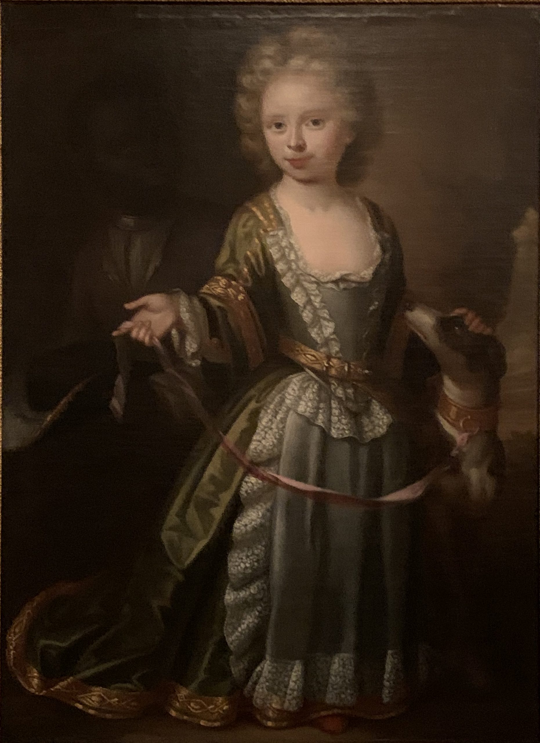 Girl with a Dog
