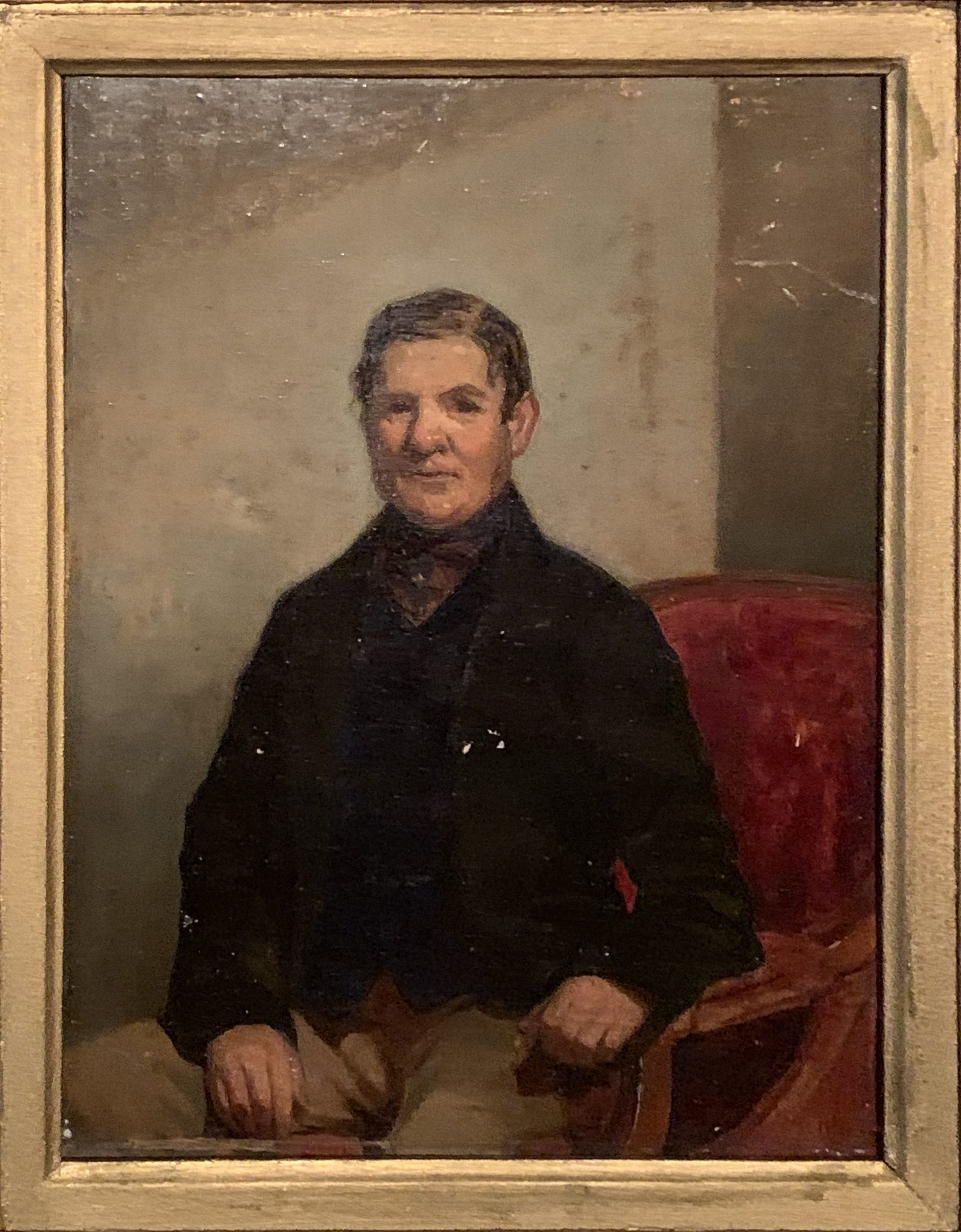 Portrait of Isaac Walker, jnr, (d, 1872)