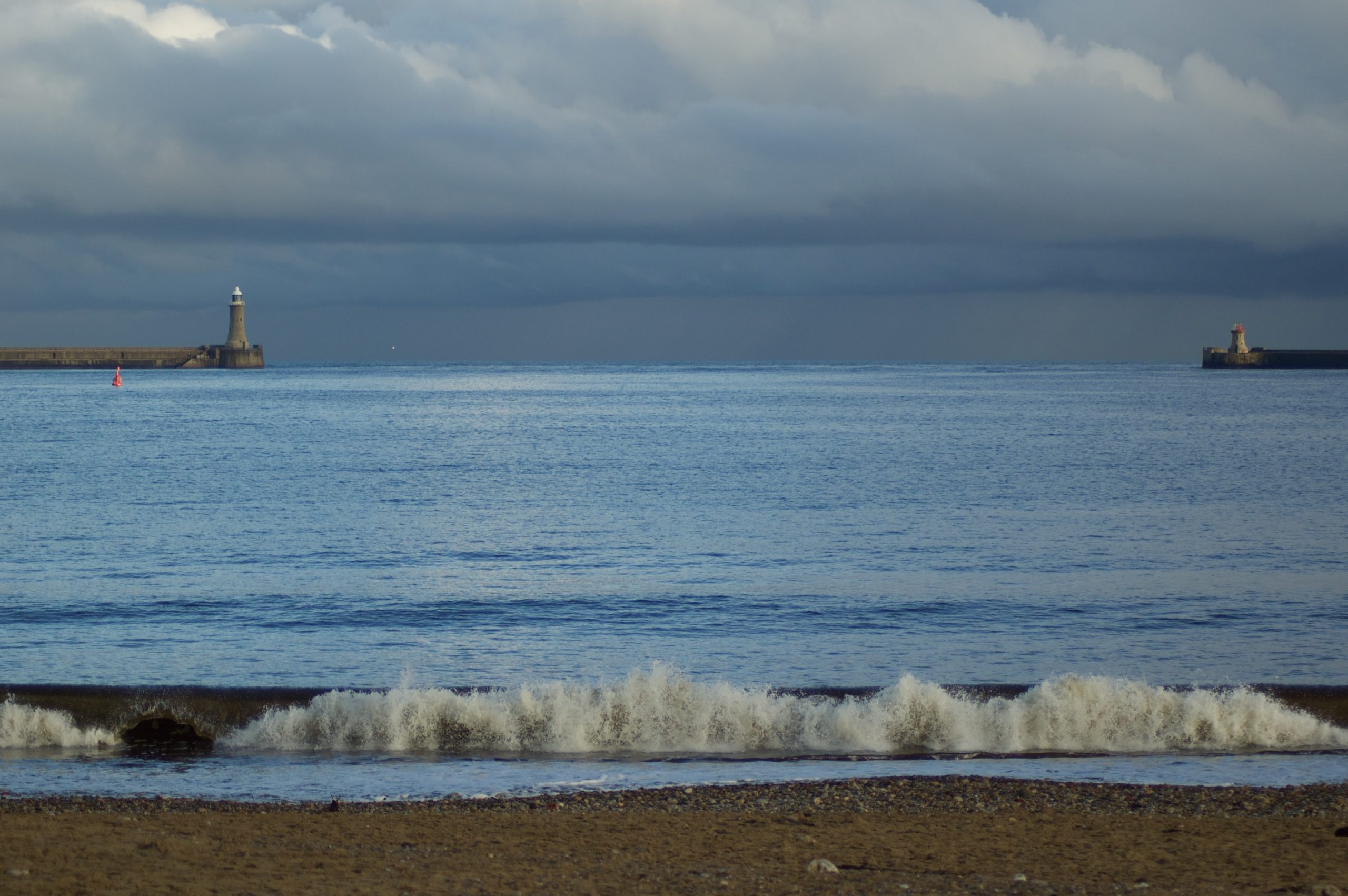 Mouth of the Tyne from Little Haven Beach
