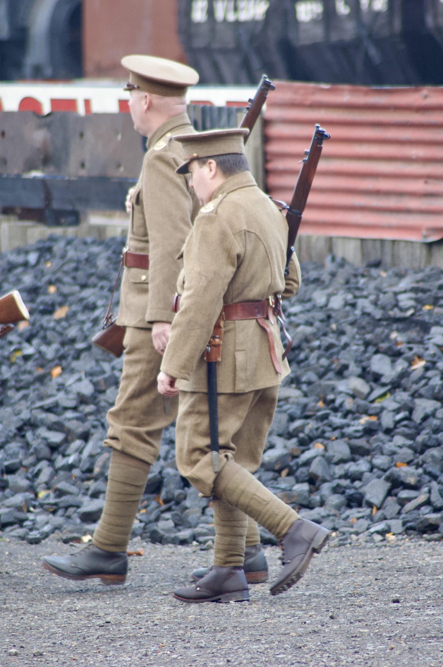 Off to the Front