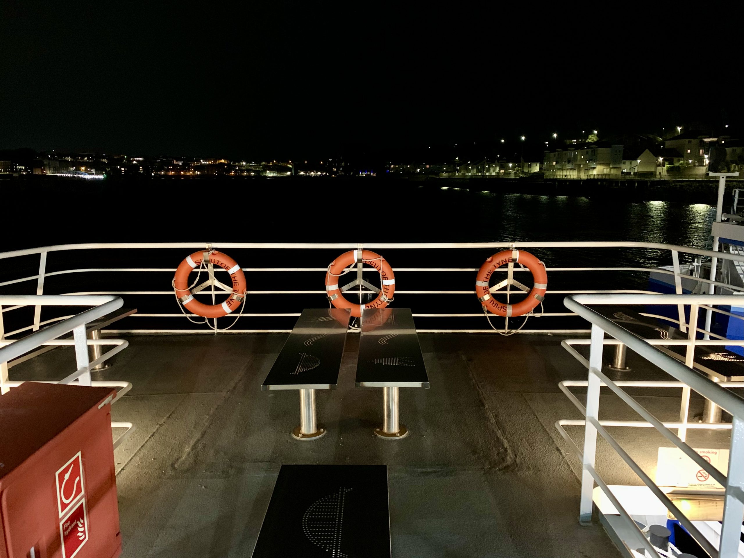 The Ferry at Night
