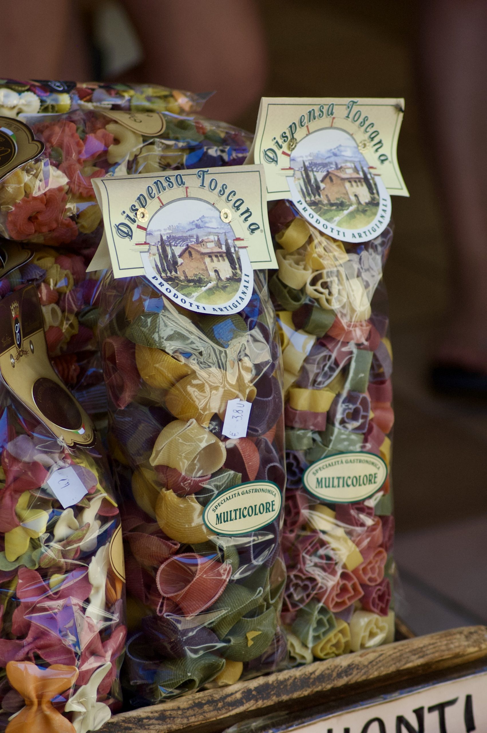 Pasta Multicolore
