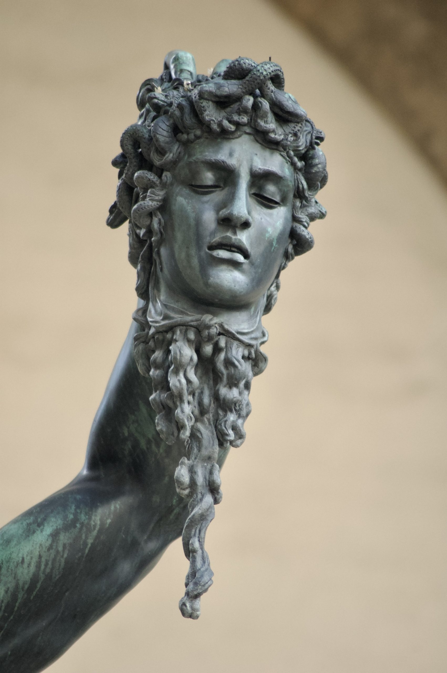 Perseus with the Head of Medusa (detail)