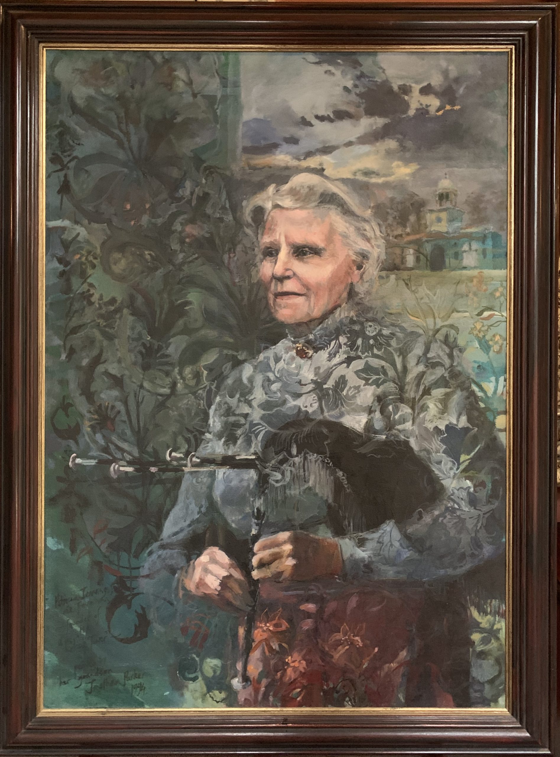 Florence Patricia Trevelyan (1915-2013) on her 80th Birthday, March 1995
