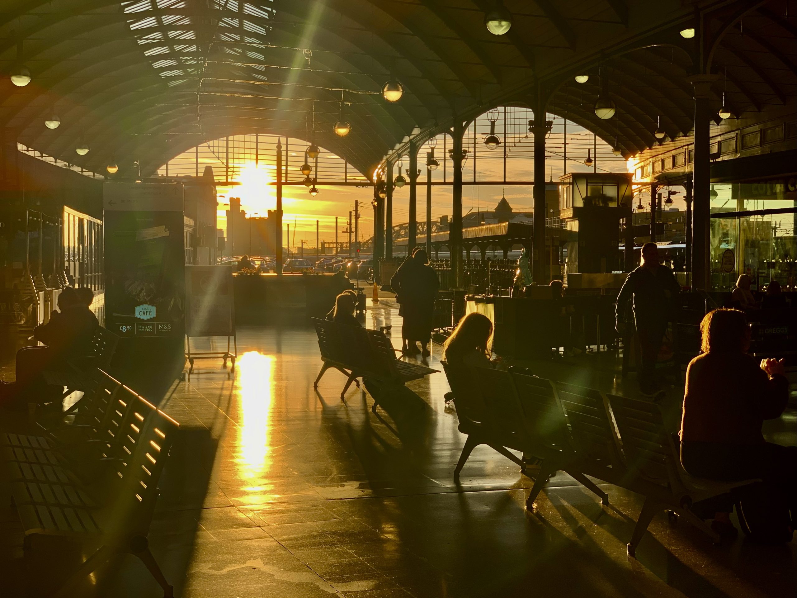 Sunrise at Central Station